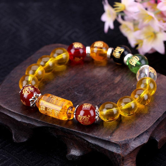 Citrine the God of Wealth Bracelet & The 5 Element Crystals