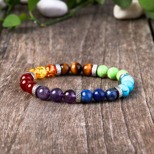 7 Chakra Stones Bracelet