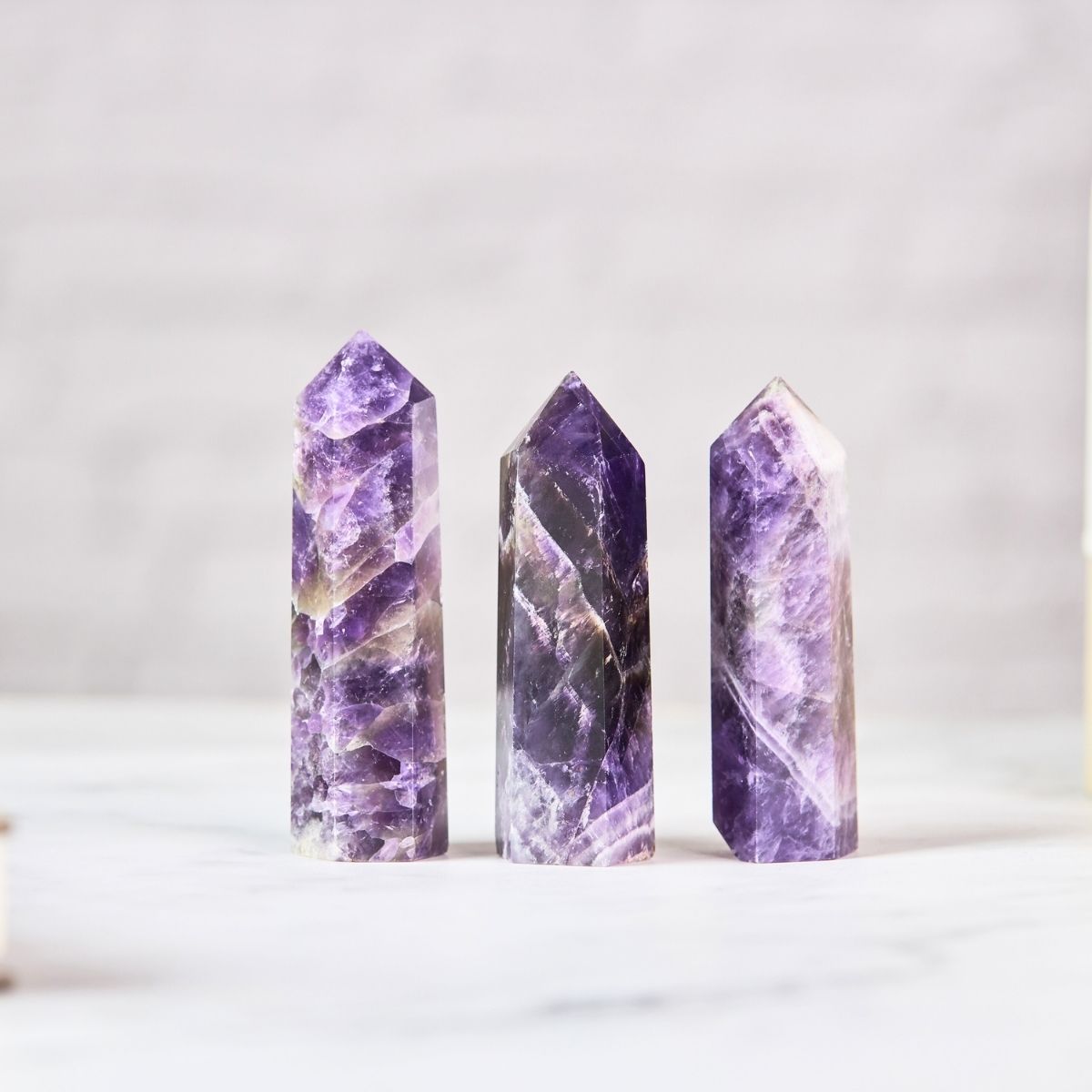 Amethyst Crystal Wand - Crown Chakra Healing