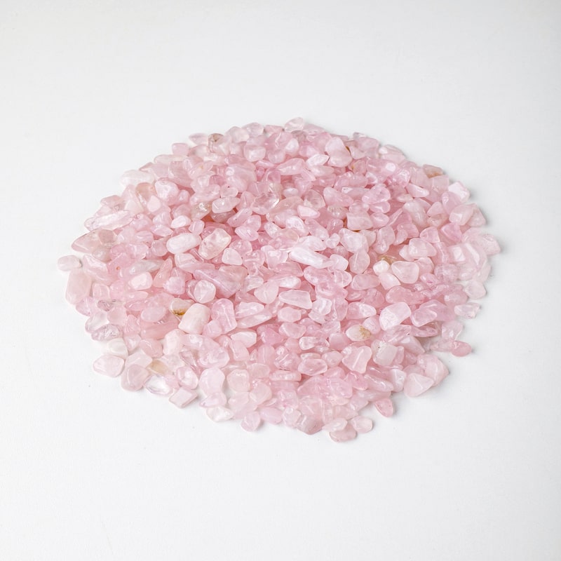 Add Rose Quartz Stones