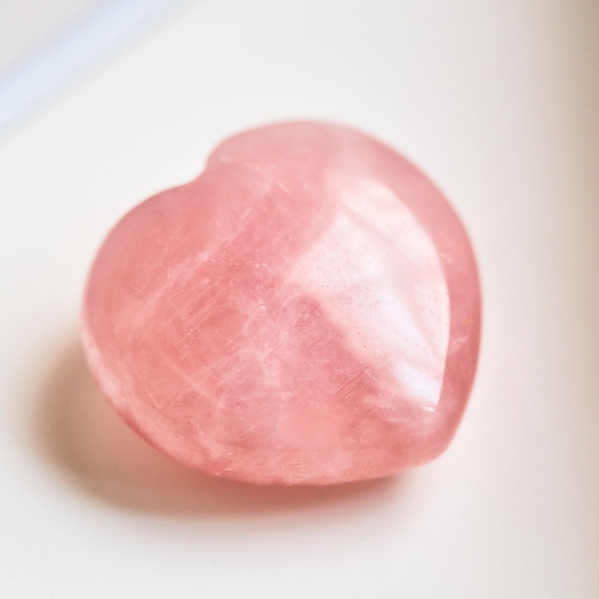 Rose Quartz Heart-Shaped Love Crystals - Love & Romance