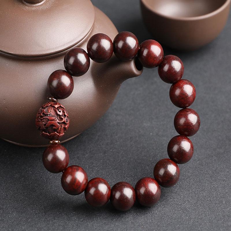 Sandalwood Bracelet Buddhist Meditation Beads - Peace & Concentration