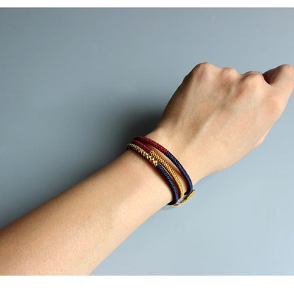 Tibetan Handmade Knot Bracelets - Freedom from Suffering