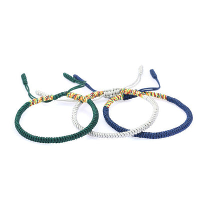 Tibetan Handmade Knot Bracelets - Peace & Harmony