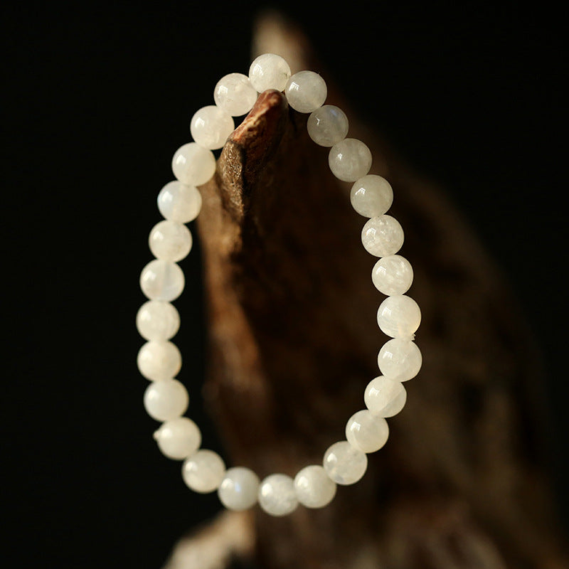 White Moonstone Bracelet - Feminine Energy